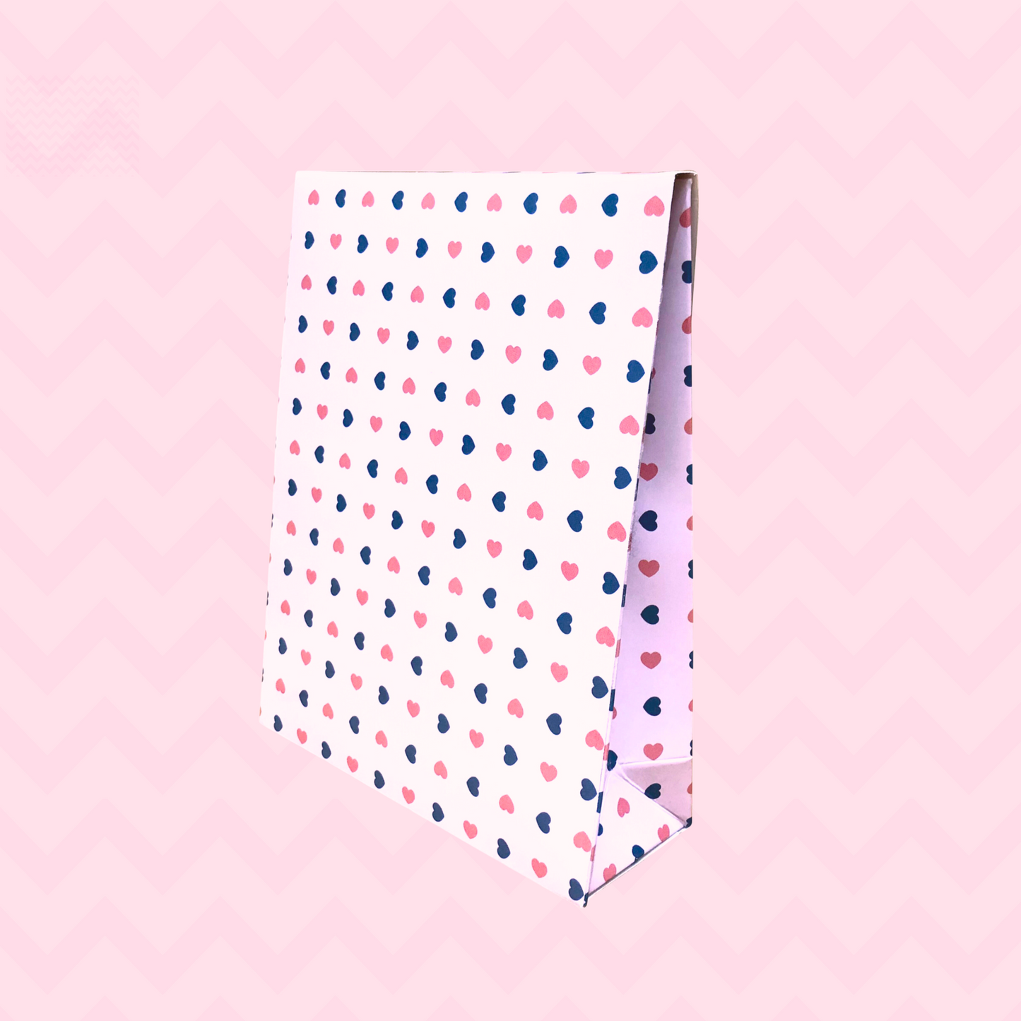 Gift Bags Heart (6x2.5x8 Inches)