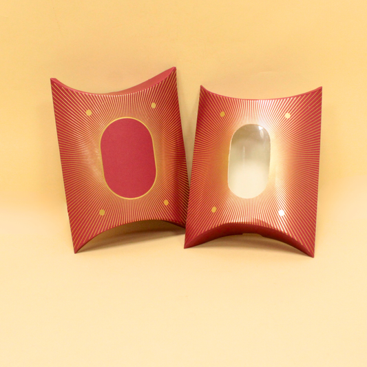 Rakhi Pillow Box (4.3x4.3x1.7 Inches)