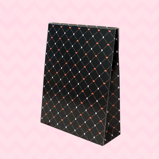 Gift Bags Heart (6x2.5x8 Inches)