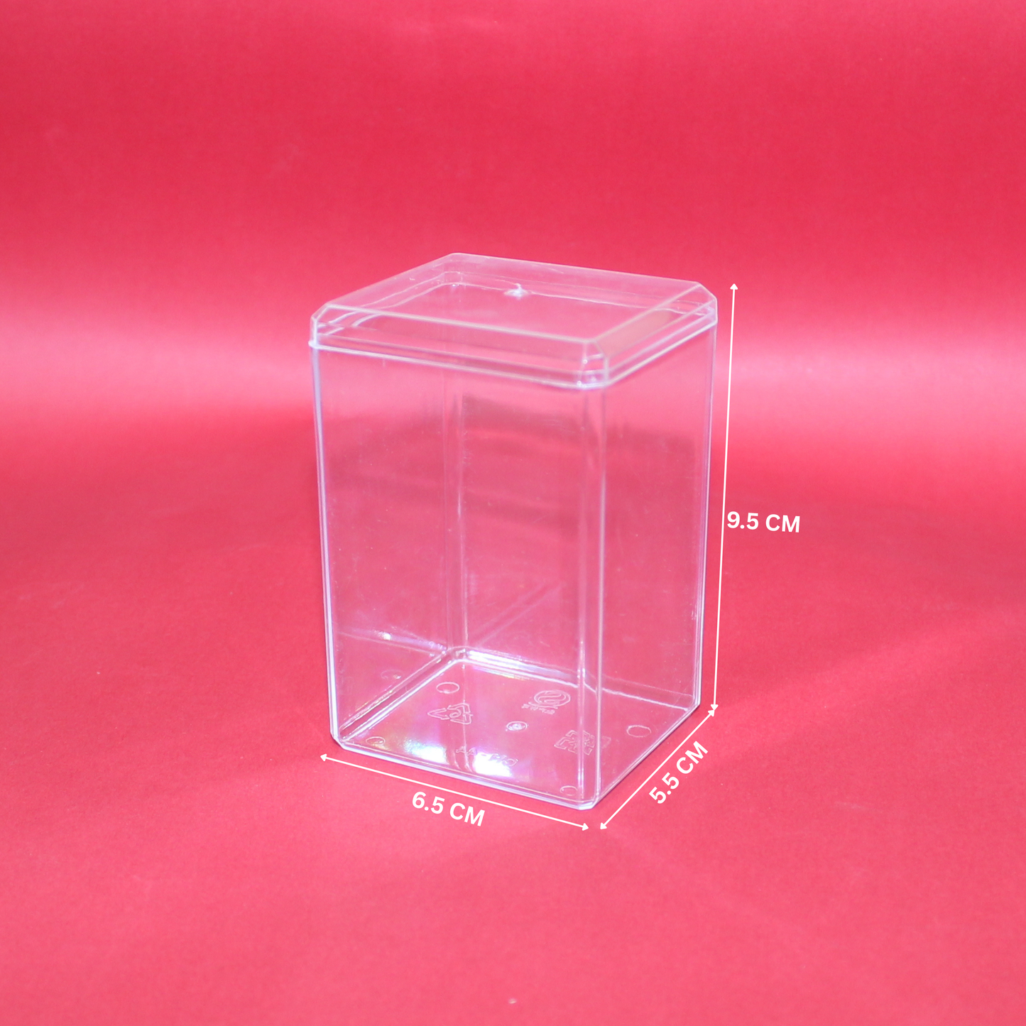 Crystal Pet Box | 6.5X5.5X9.5 Cm | 10 Pieces