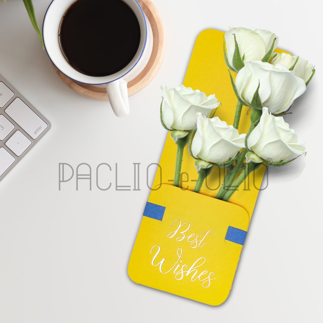Assorted Floer Holder Postcard (9X3.5 INCHES)