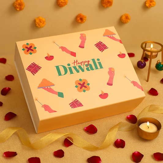 Diwali Hamper Box (10.5x8.5x4 Inches)