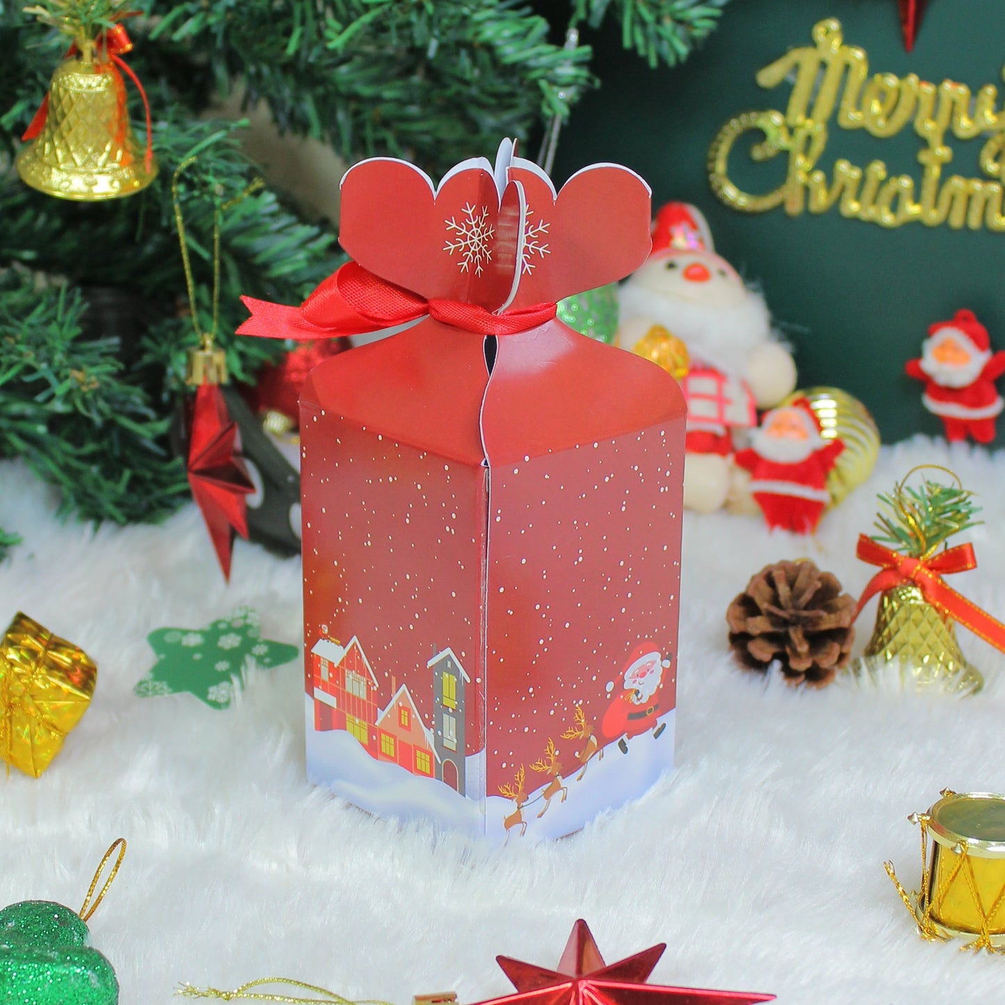 Christmas Candy Box (2.5x2.5x4 INCHES)