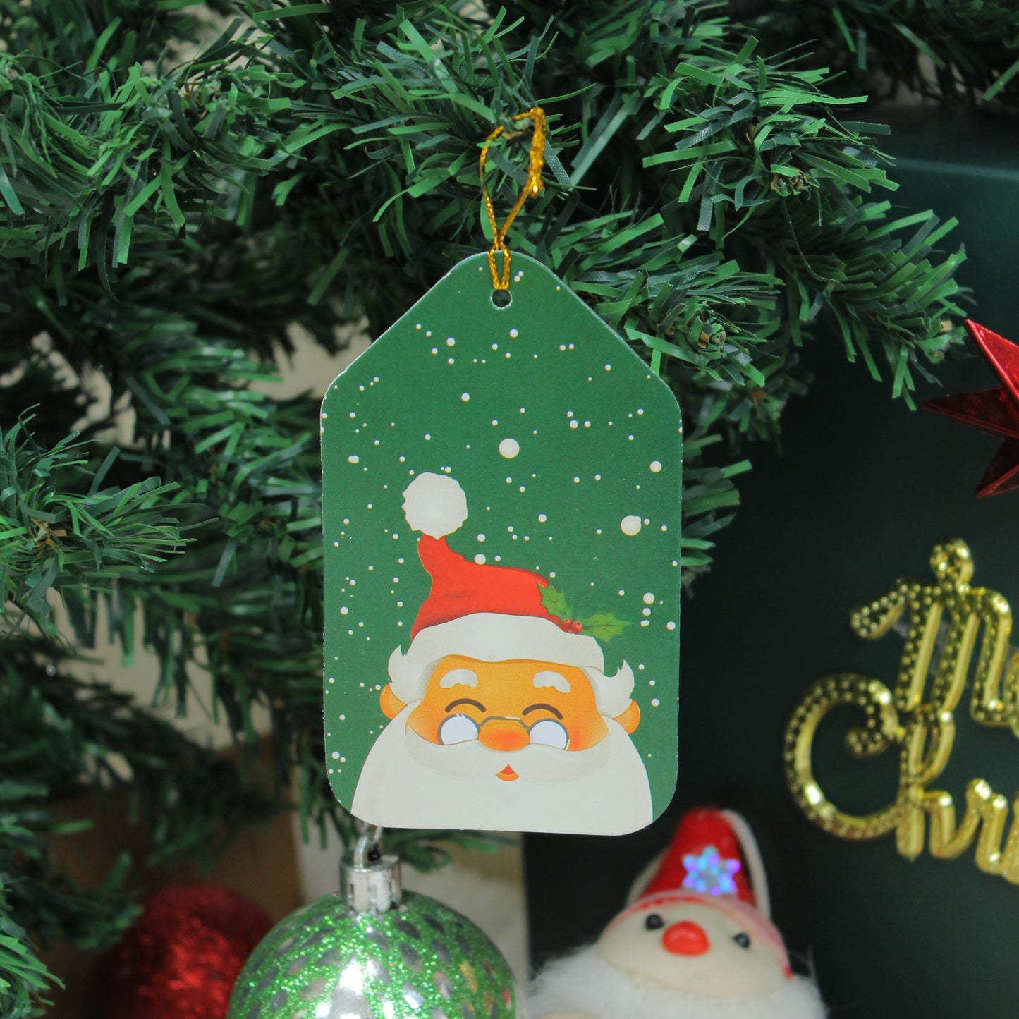 Christmas Tag (4x2.5 INCHES)