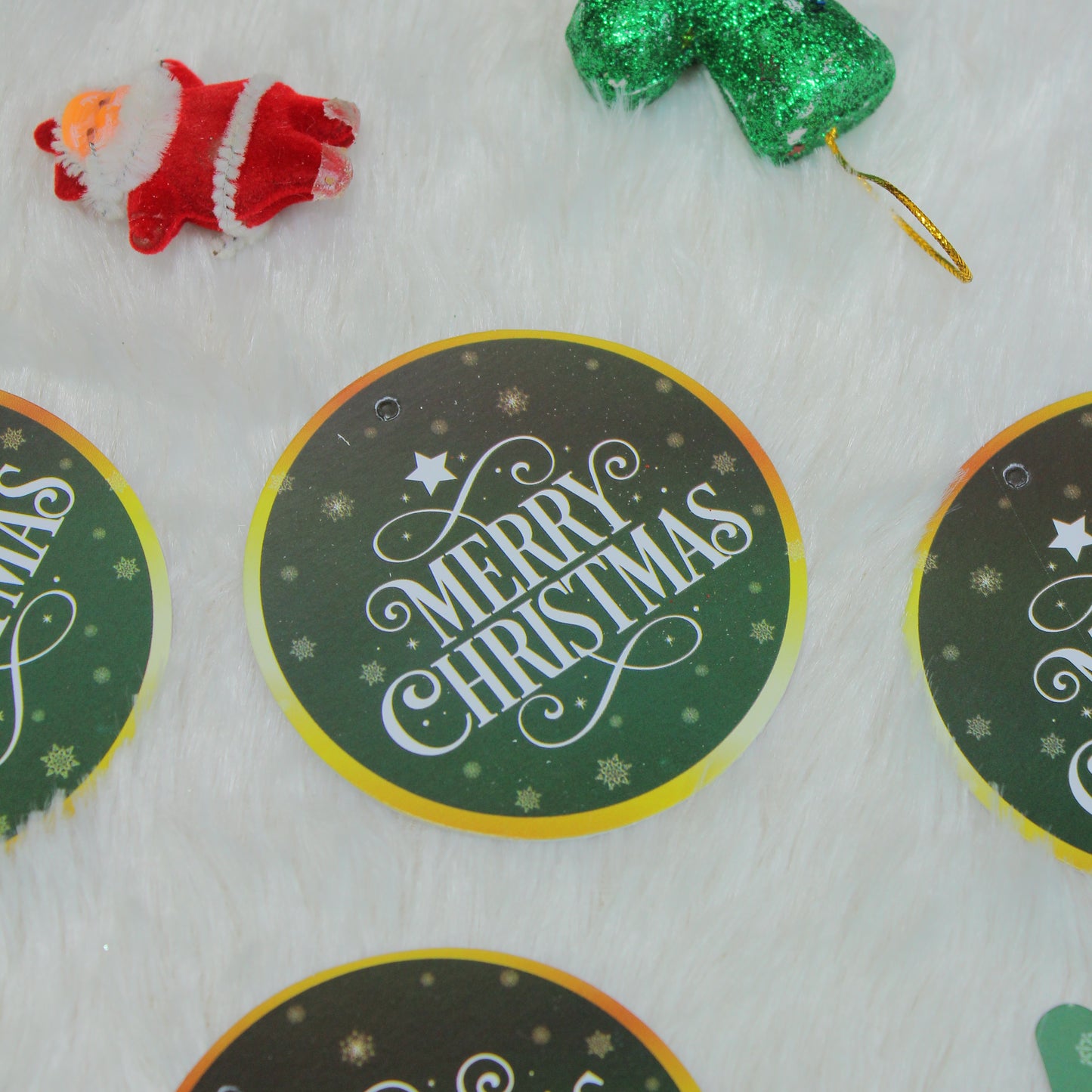 Christmas Gift Tag (3x3 Inches)