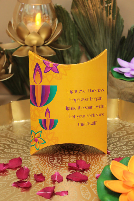 Diwali Pillow Box | 4x4.5x1.5 Inches