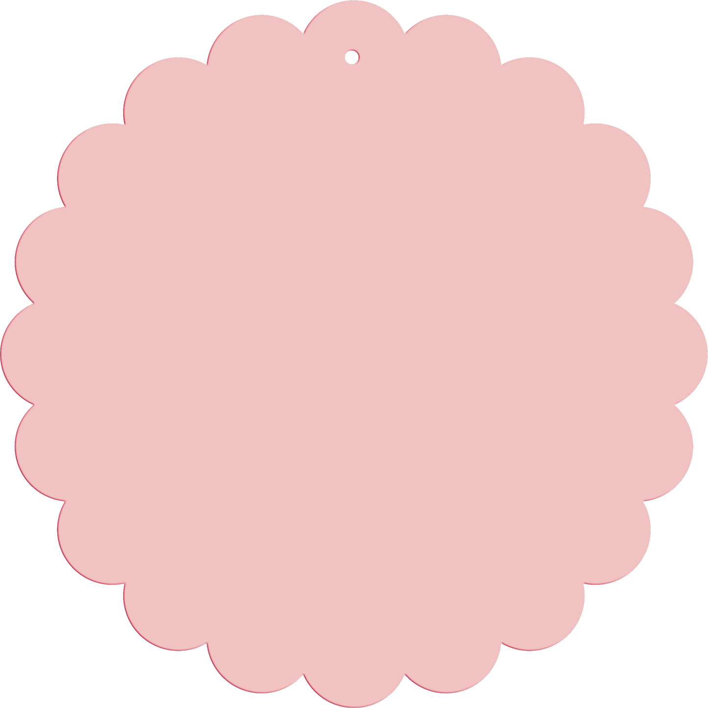 Scallop Tags (DIA : 7 Inches)