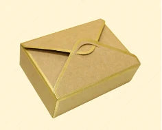 6 Cavity Chocolate Envelope Box | 5x3.5x1.5 Inches