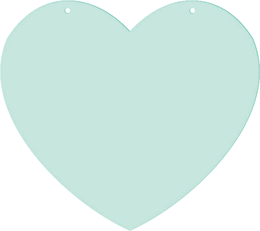 Heart Shape Tag (7x6.25 Inches)