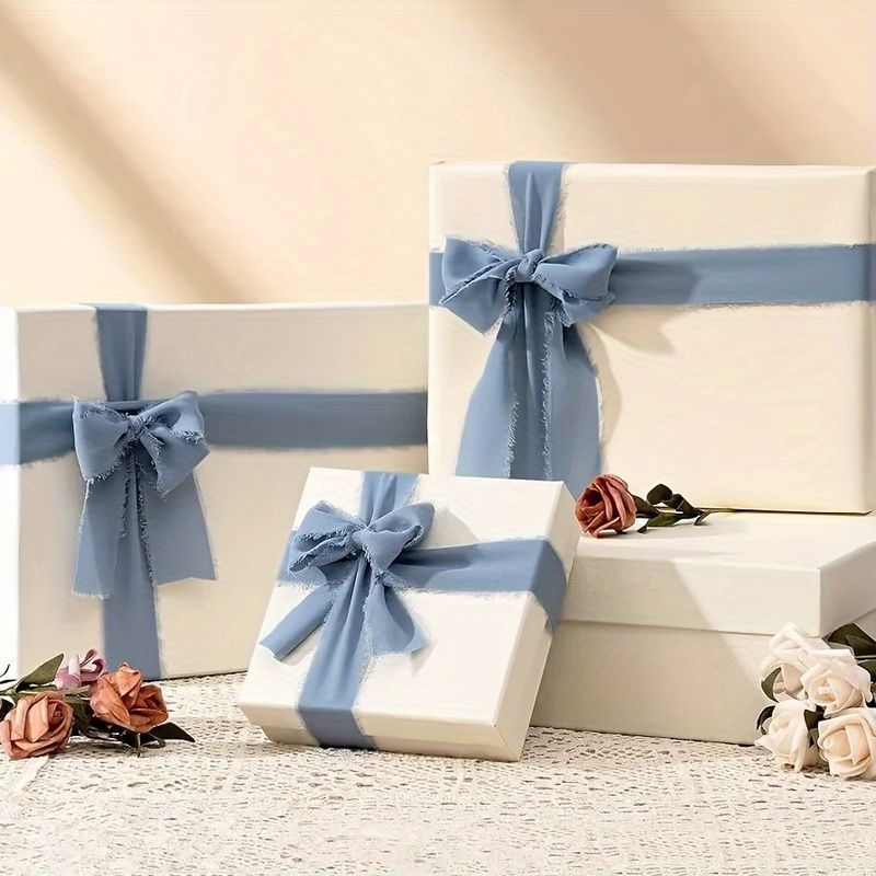 Chiffon Ribbons with frayed edges (1.5 Inch)