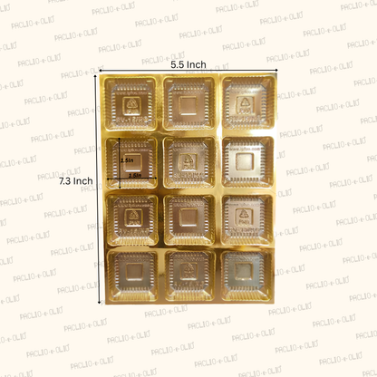 Golden Tray Cavity (12 Cavities)