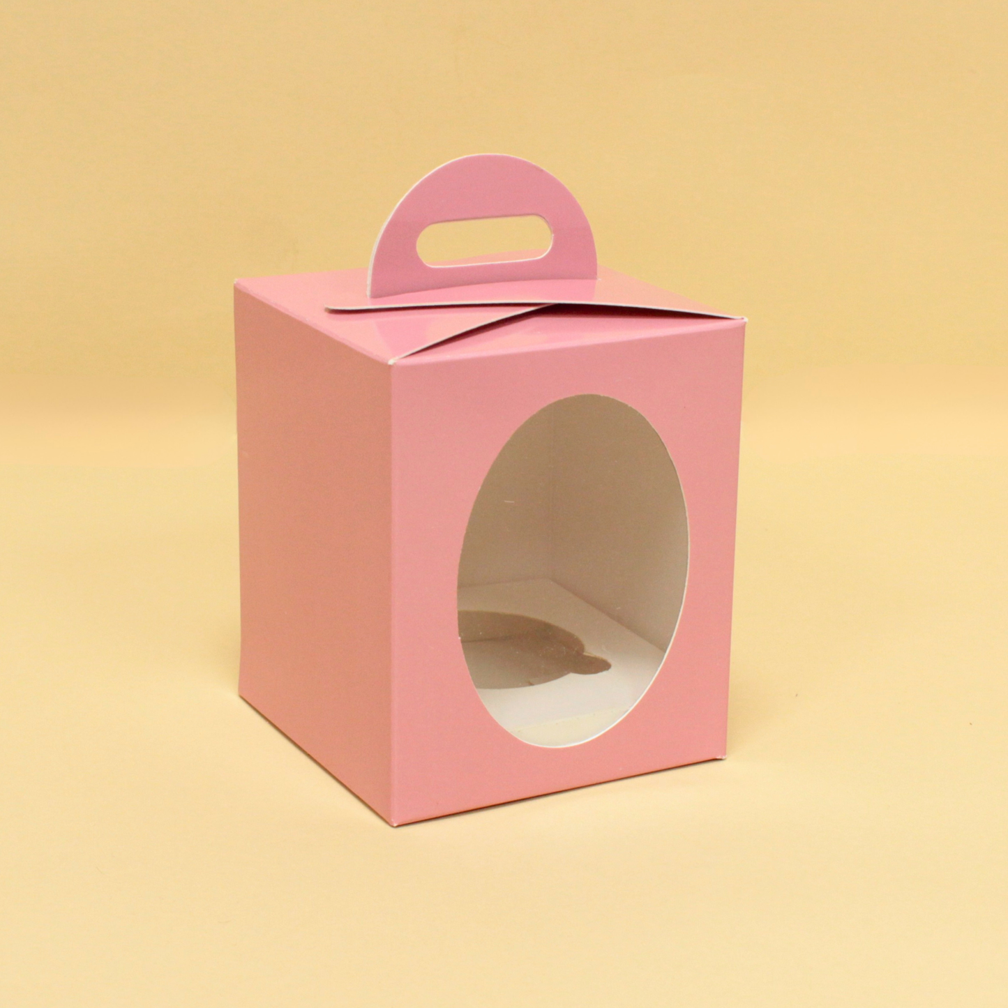 1 Cupcake Box | 3.5x3.5x4.5 Inches