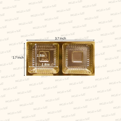 Golden Tray Cavity (2 Cavities)