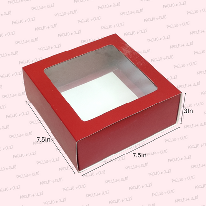 VALENTINE'S HAMPER BOX (7.5x7.5x3 INCHES)