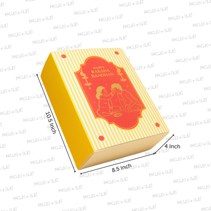 Rakhi Hamper Box (10.5x8.5x4 Inches)