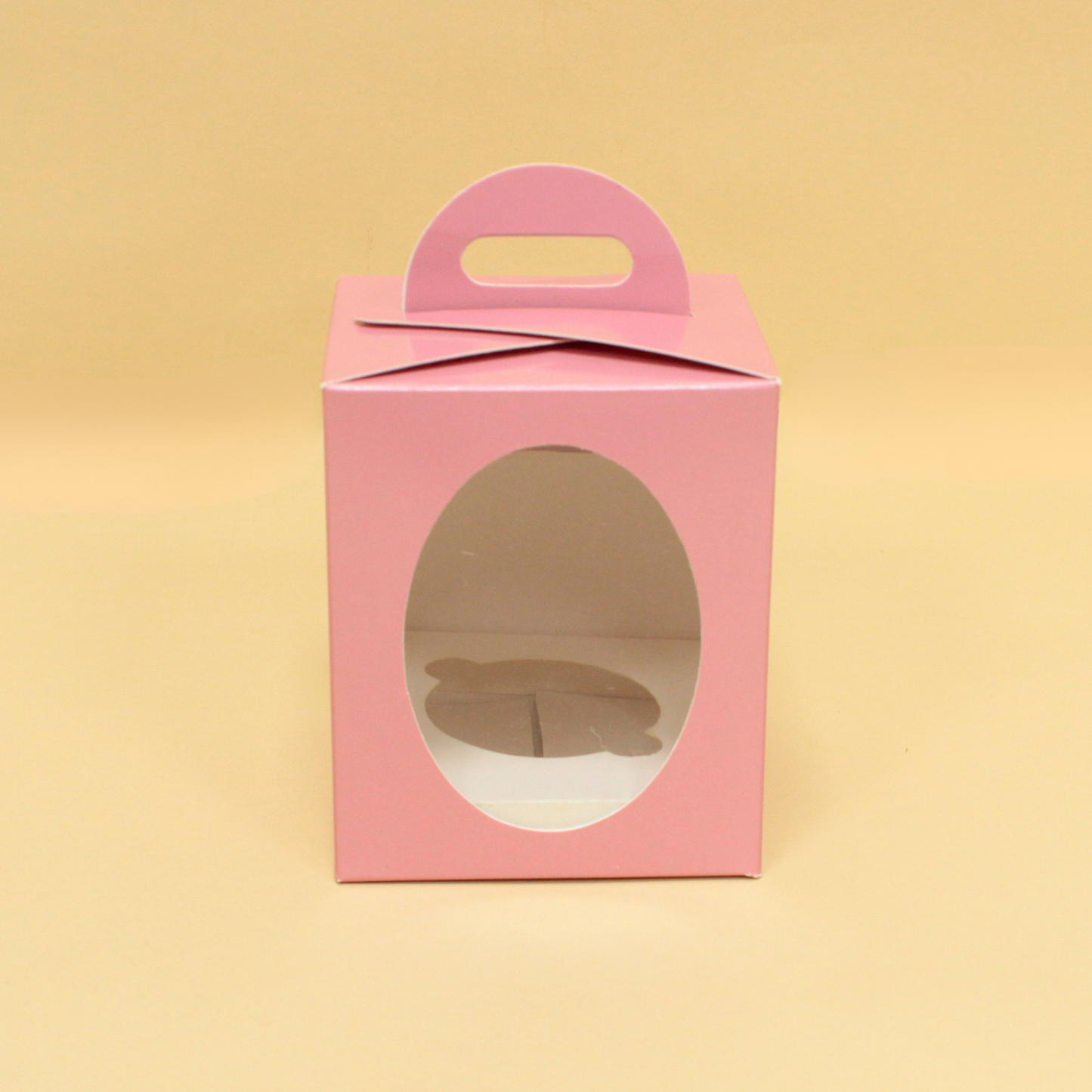 1 Cupcake Box | 3.5x3.5x4.5 Inches