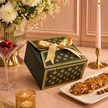 Premium Hamper Box | 7x7x4 Inches | 500g Capacity