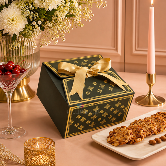 Premium Hamper Box | 7x7x4 Inches | 500g Capacity