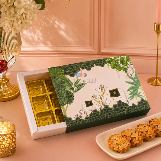 12 Cavity Chocolate Box | 8.5x6.5x1.5 Inches