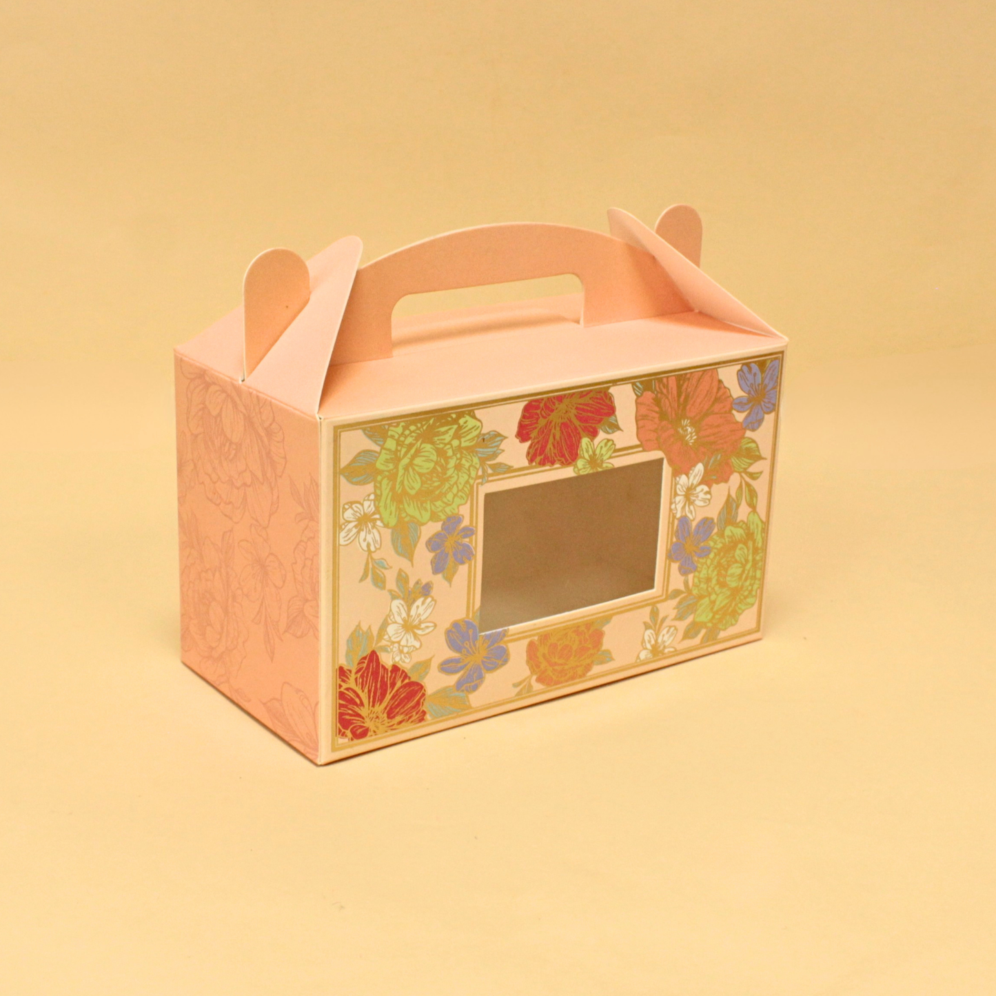 Two Jar Handle Box | 7x4x3.5 Inches