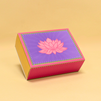 6 Cavity Slider Chocolate Box | 5.5x4x2 Inches