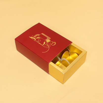 6 Cavity Chocolate Box | 5.5x4x2 Inches | Ganesh Chaturthi
