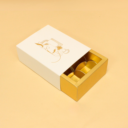 6 Cavity Chocolate Box | 5.5x4x2 Inches | Ganesh Chaturthi