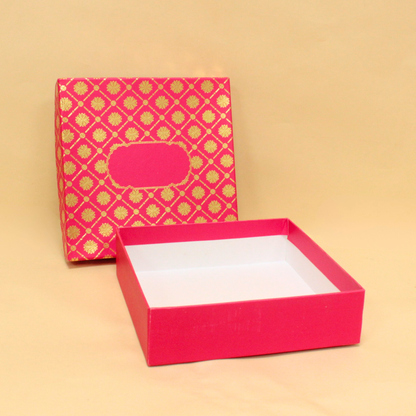 9 Cavity Rigid Chocolate Box | 7.5x7.5x1.5 Inches
