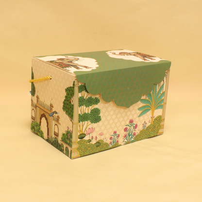 Festive Hamper Box | 9x9x6 Inches
