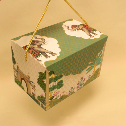 Festive Hamper Box | 9x9x6 Inches