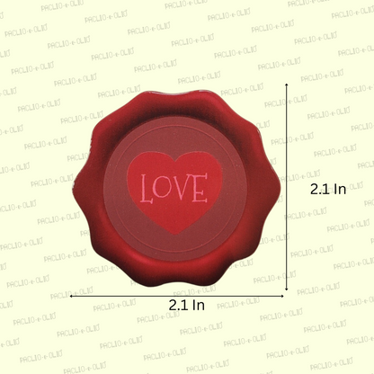 Love Gift Tags | 2.1x2.1 Inches | Pack Of 25 Pieces