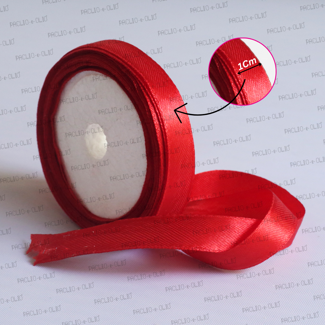 RED SATIN RIBBON