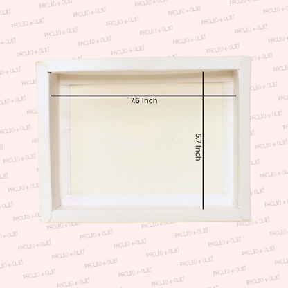 12 Cavity Chocolate Box | 8.5x6.5x1.5 Inches