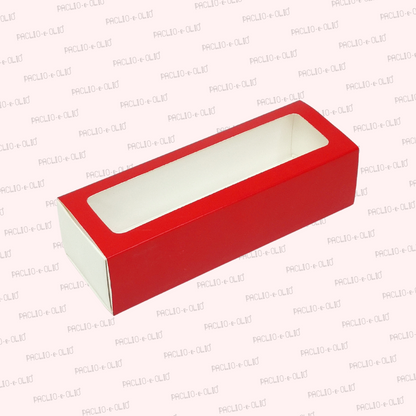 MACARON BOX (7x2x2.5 INCHES)