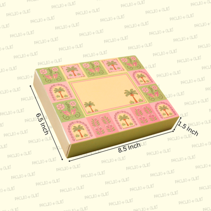 12 Cavity Chocolate Box | 8.5x6.5x1.5 Inches