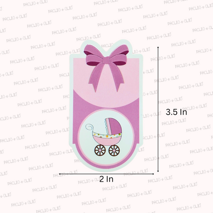 Baby Tags | 3.5x2 Inches | Pack Of 25 Pieces