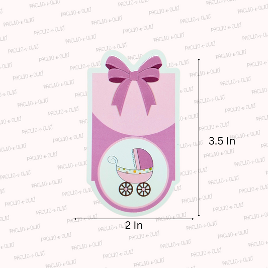Baby Tags | 3.5x2 Inches | Pack Of 25 Pieces