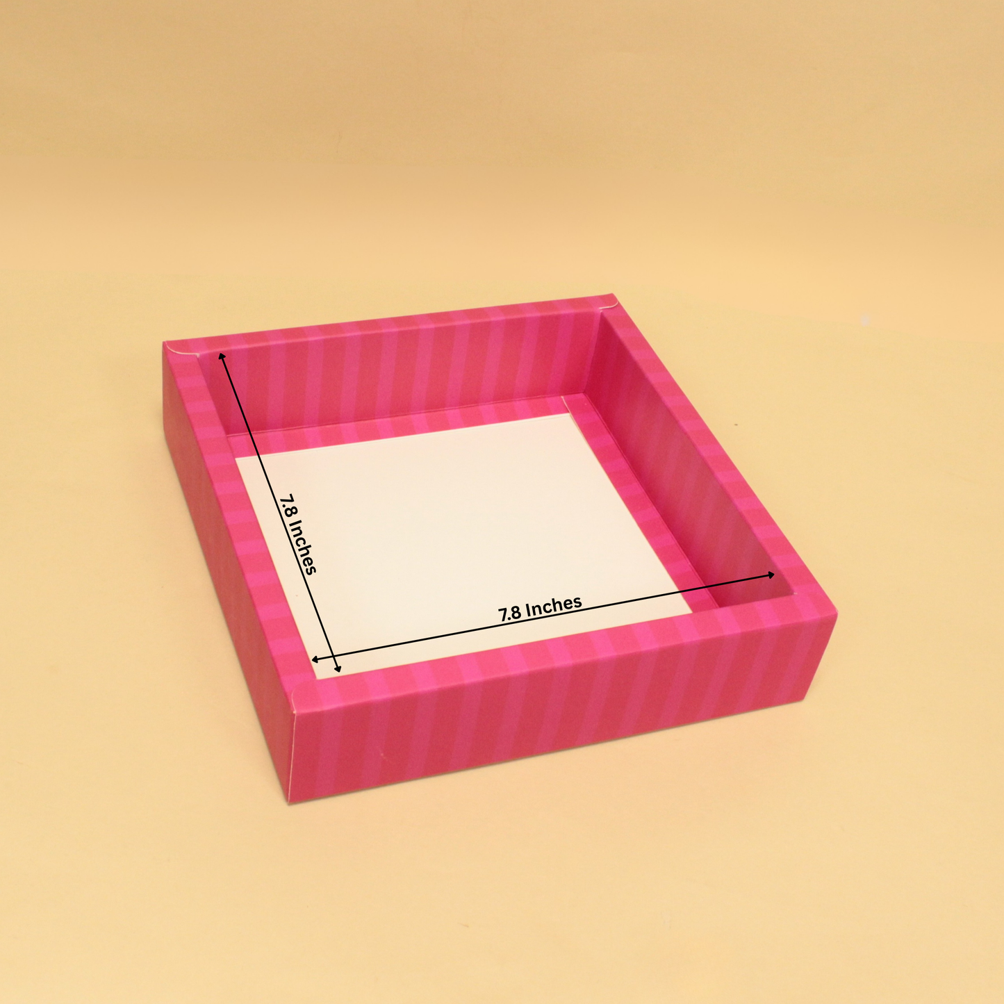 Top Bottom Hamper Box | 9x9x2 Inches