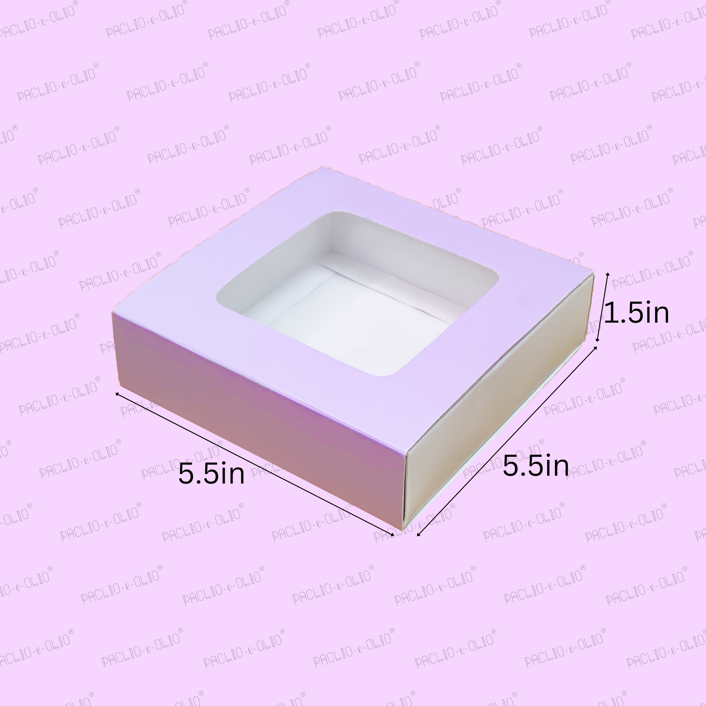 Brownie Box (5.5X5.5X1.5 INCHES)