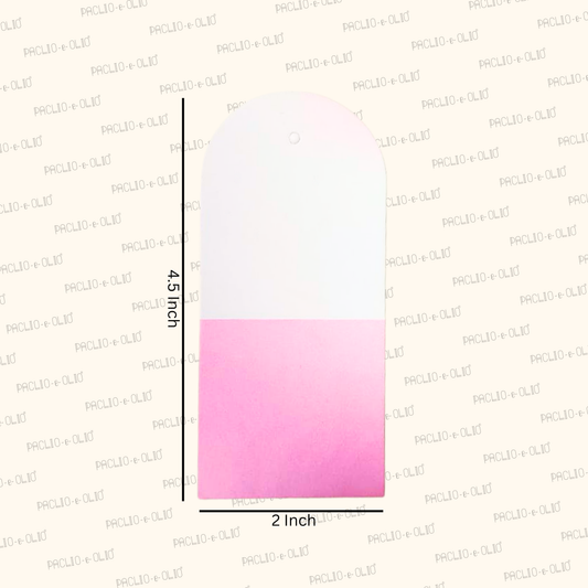 Printed Tags | 4.5x2 Inches | Pack Of 100 Pieces