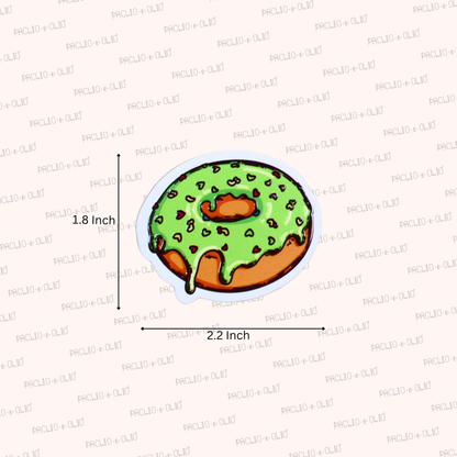 Donut Tags | 2.6x2 Inches | Pack Of 100 Pieces