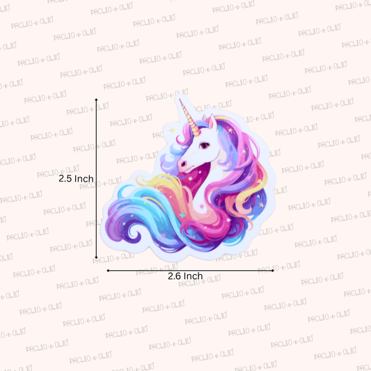 Unicorn Tags | 2.6x2.5 Inches | Pack Of 100 Pieces