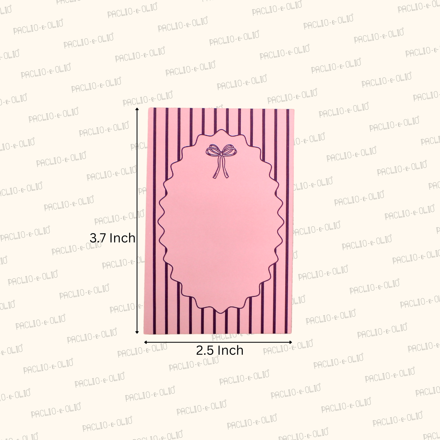 Tags | 3.7x2.5 Inches | Pack Of 25 Pieces
