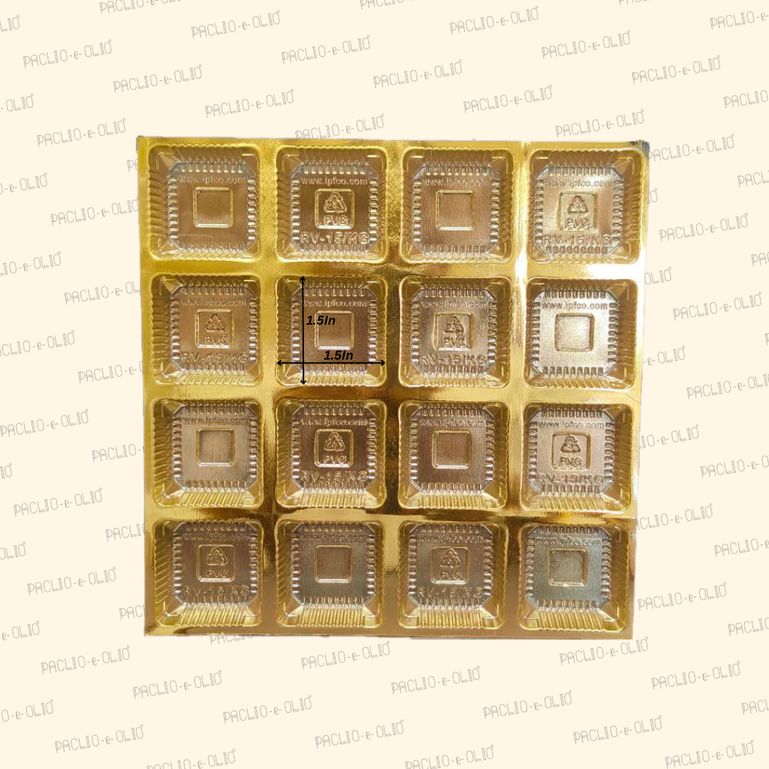 GOLDEN TRAY CAVITY (16 CAVITIES)