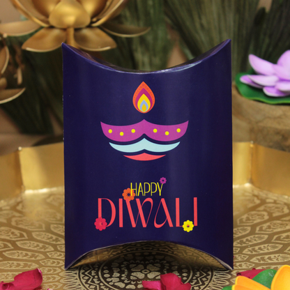 (Assorted) Diwali Pillow Box (4x4.5x1.5 Inches)