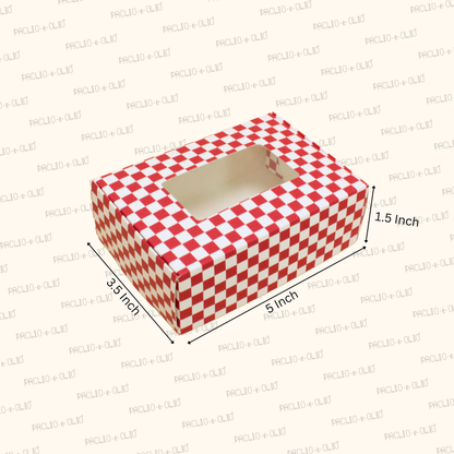 6 Cavity Chocolate Box | 5x3.5x1.5 Inches