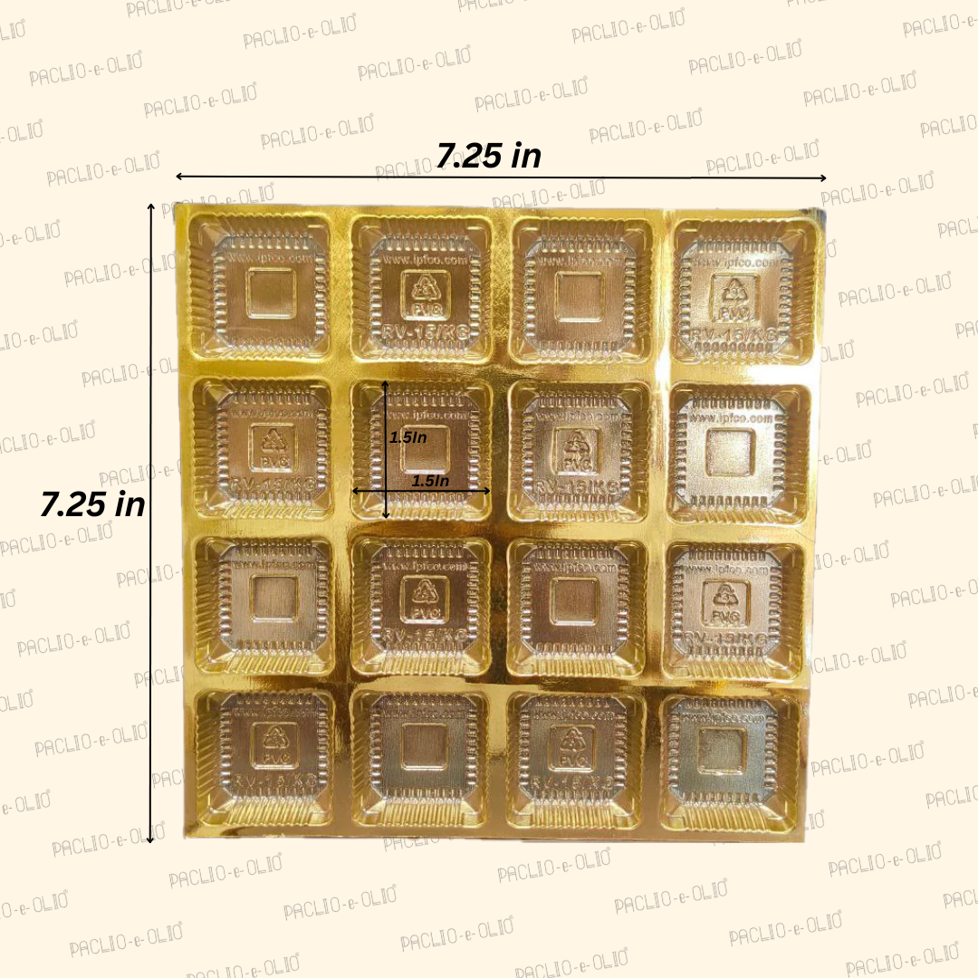 GOLDEN TRAY CAVITY (16 CAVITIES)