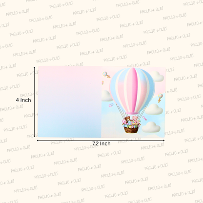 Folding Card Gift Tags | 7.2x4 Inches | Pack Of 25 Pieces