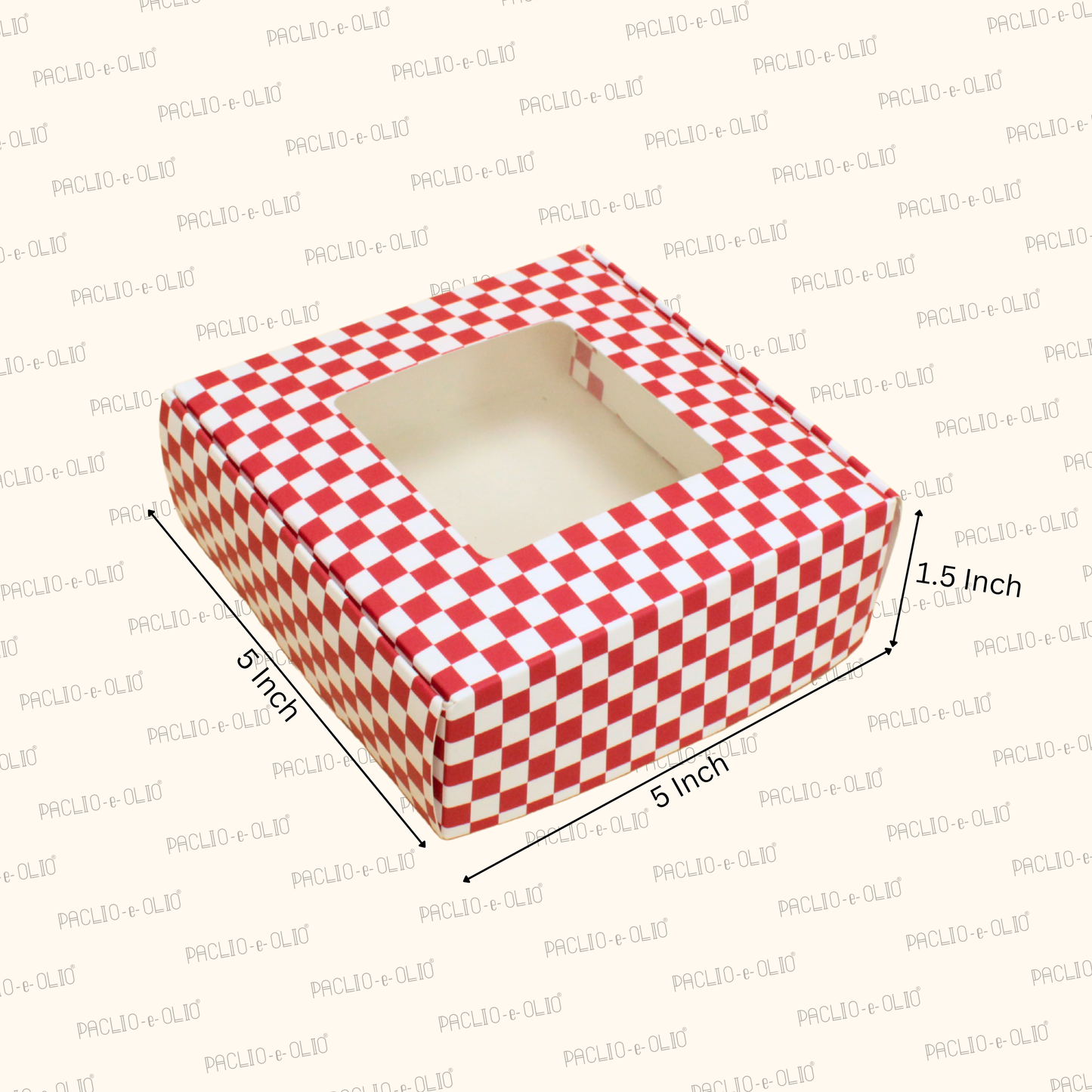 9 Cavity Chocolate Box | 5x5x1.5 Inches