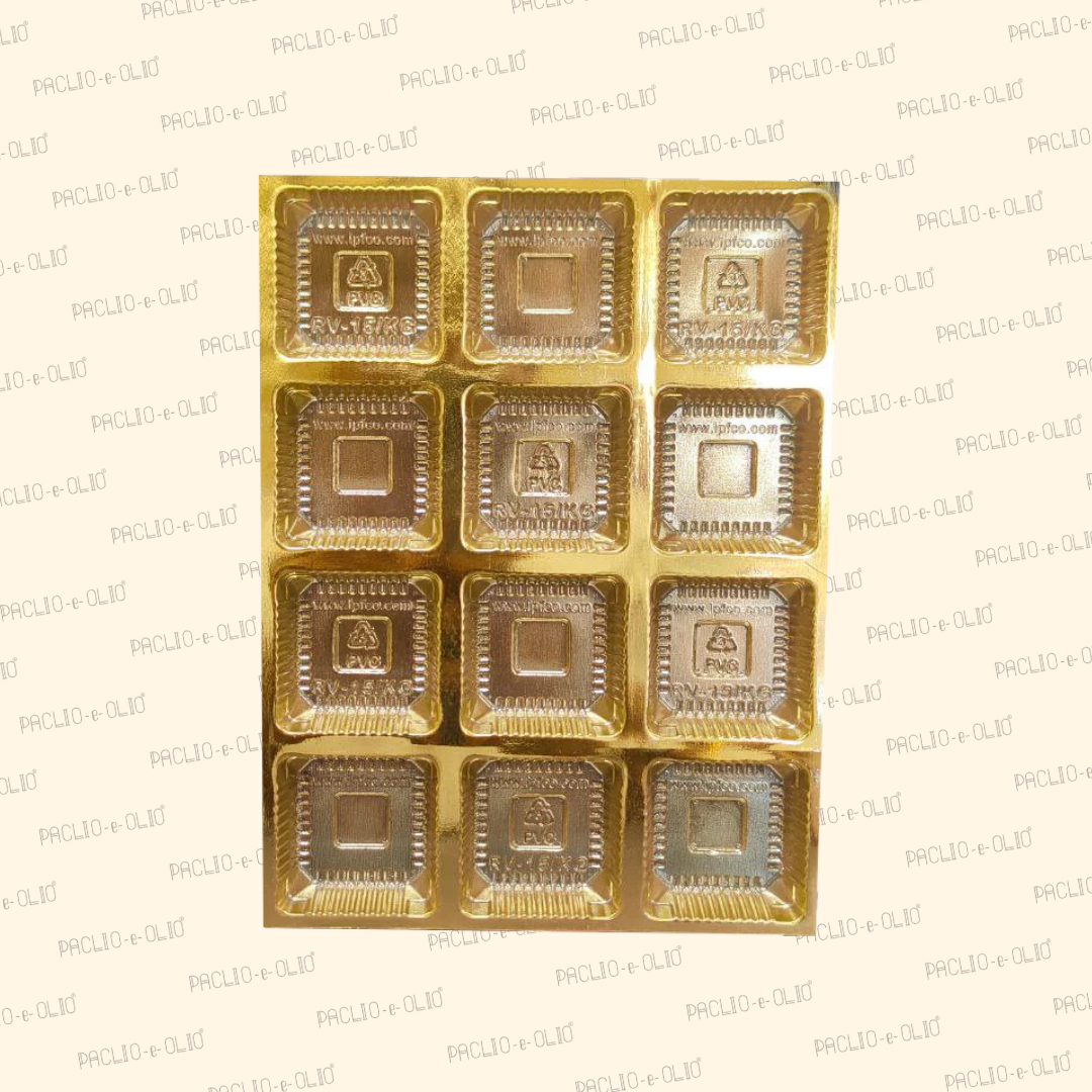 GOLDEN TRAY CAVITY (12 CAVITIES)